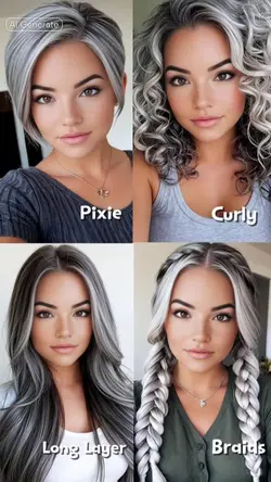 Grey Hairstyle