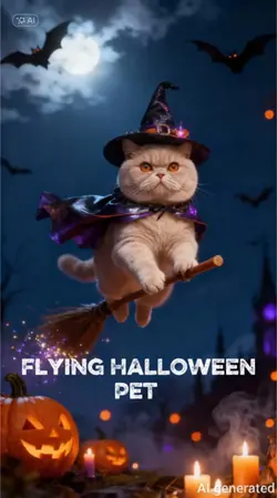 Flying Halloween Pet