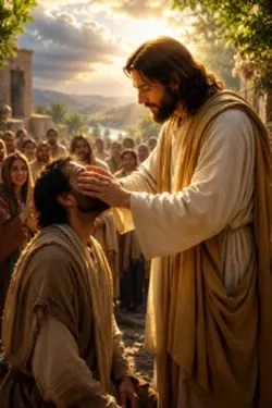 Jesus heals my eyes