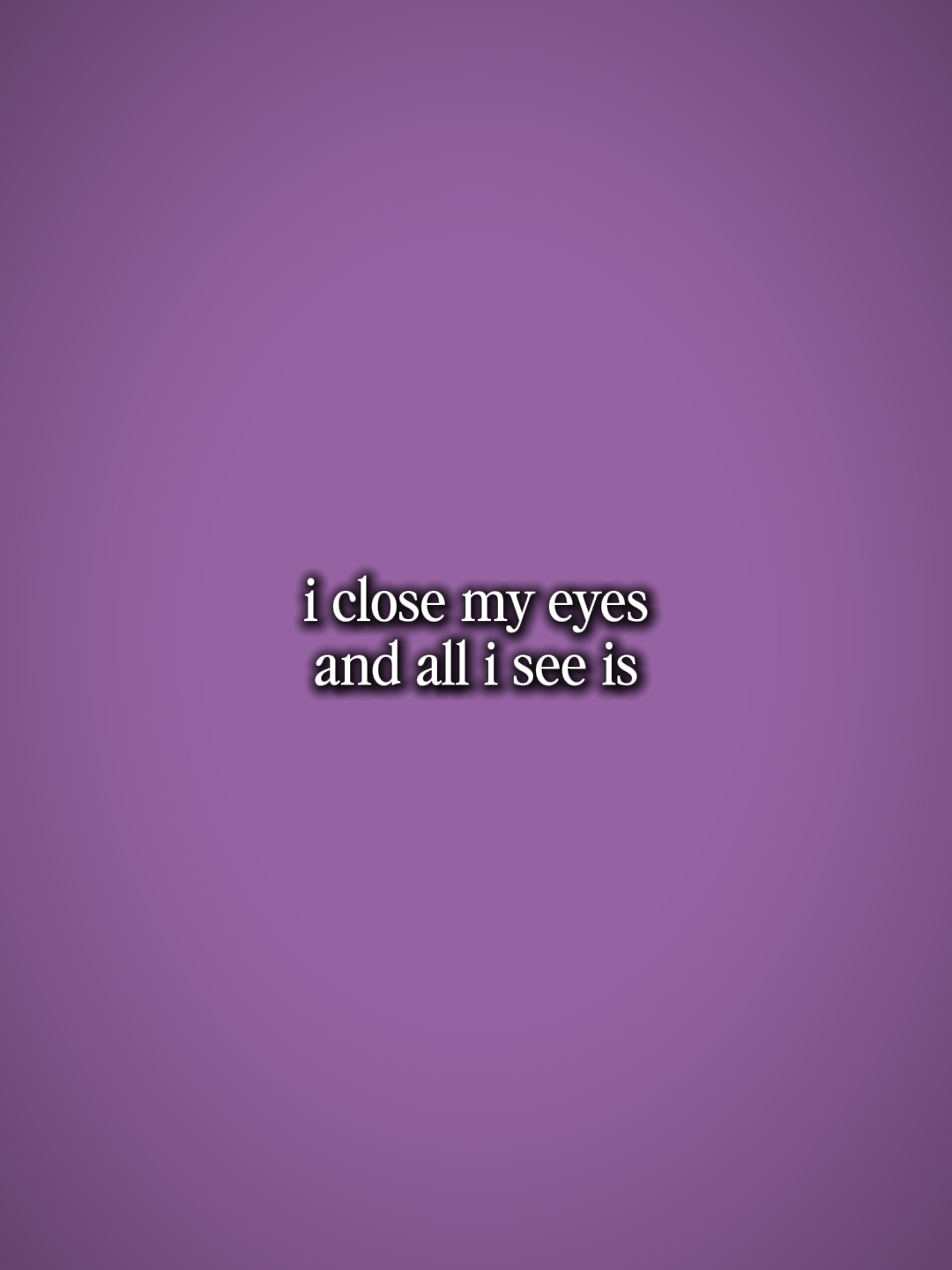 all i see is you 