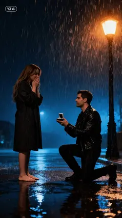 Propose in the rain