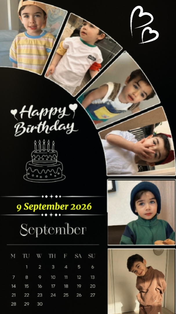 HBD MEU FILHO