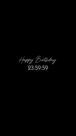 Happy Birthday
