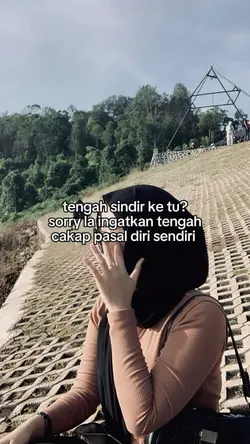 sindir diri sendiri?