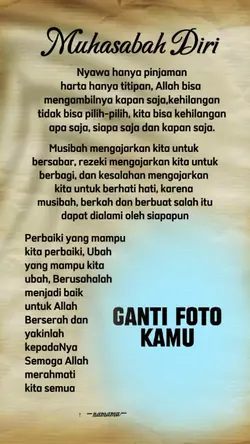muhasabah diri