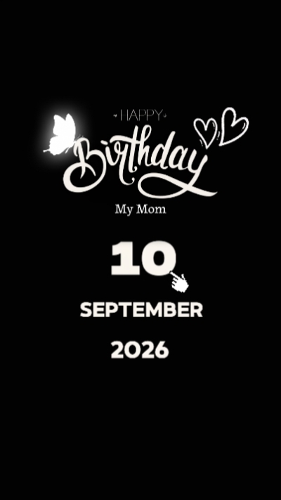 HBD Mom 10 September