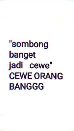 SOMBONG BANGET