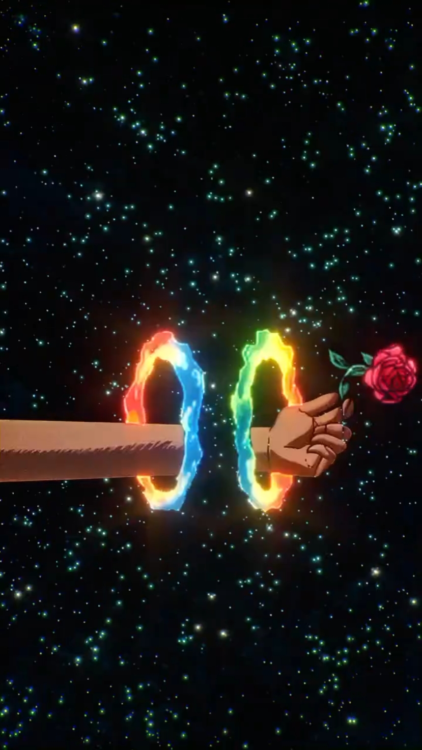 Space Rose intro 
