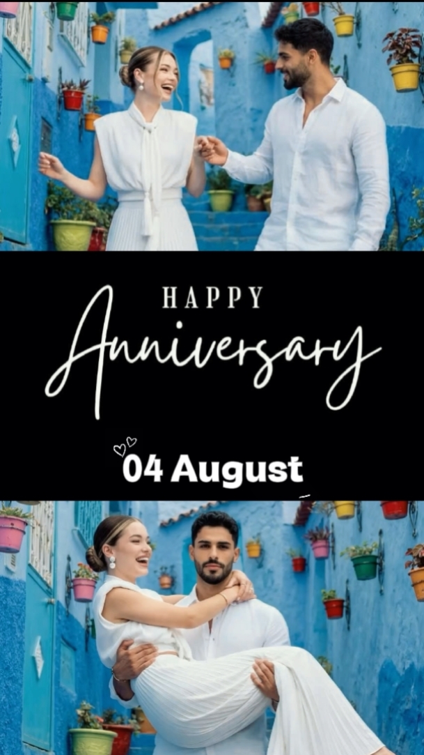Happy Anniv 4 August