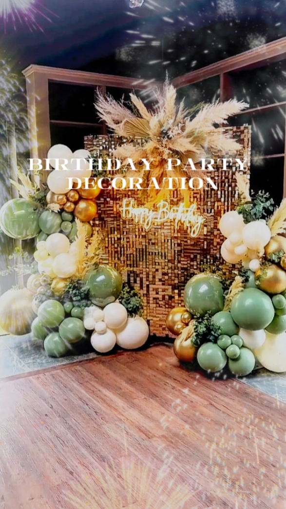 Decoração de festa de aniversário