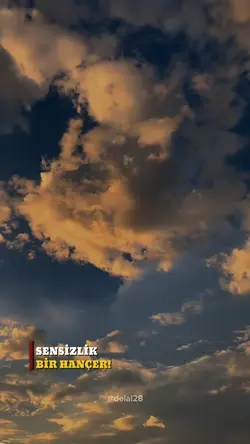 sensizlik bir hançer