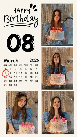 birthday 08 march