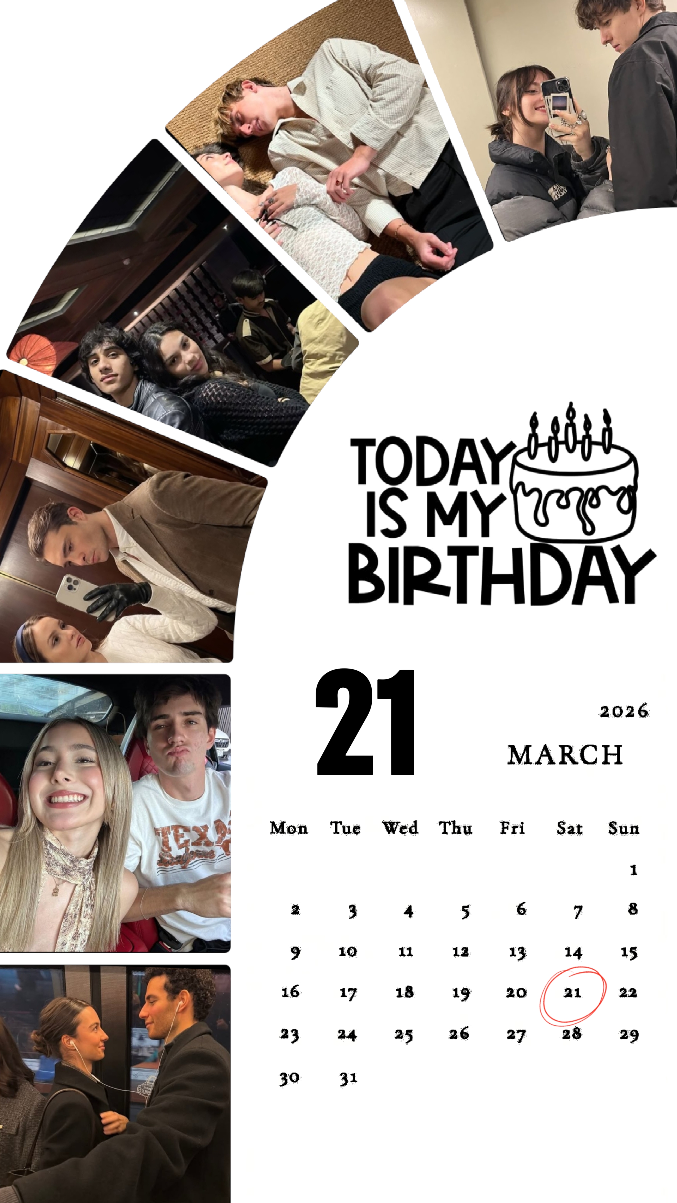 21 march brithday