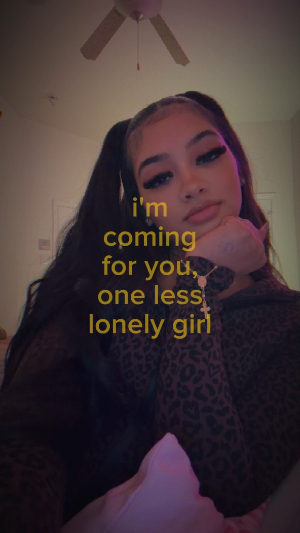 one less lonely girl