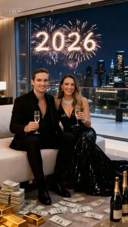 New Year 2026 Couple