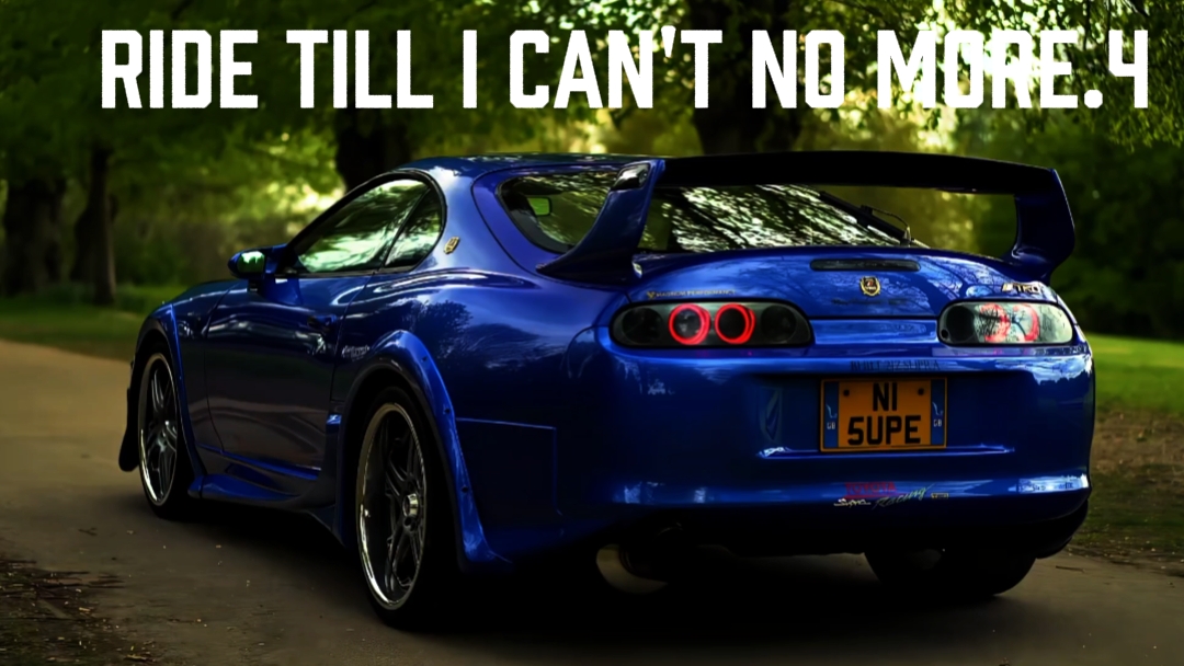 ride till I can't no