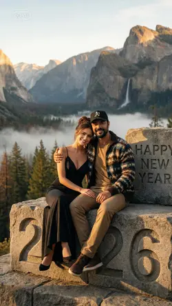 Couple new year 2026