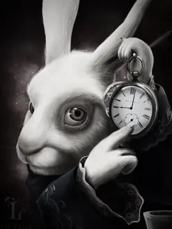 White rabbit .. ⏳