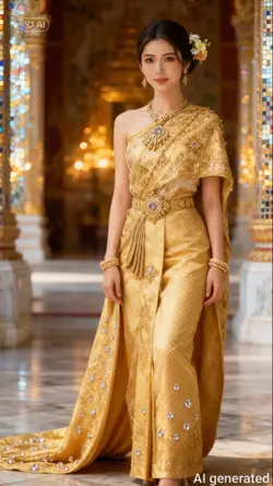 AI ชุดไทยจักรพรรดิ