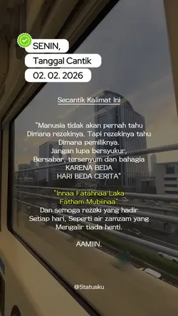 Senin Tanggal Cantik