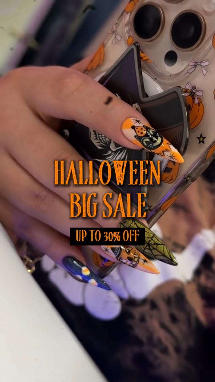 Unhas de halloween