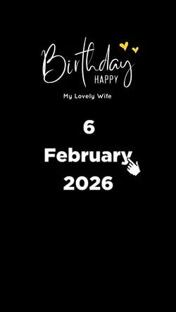 Birthday My WIFE