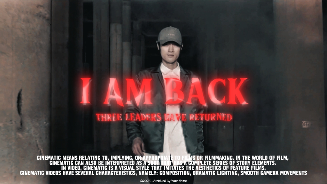 I AM BACK