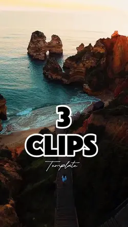 3 clips template