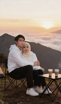 Foto AI digunung