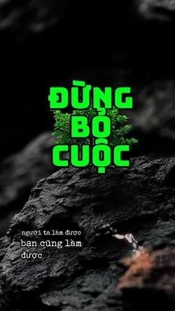 Đừng bỏ cuộc