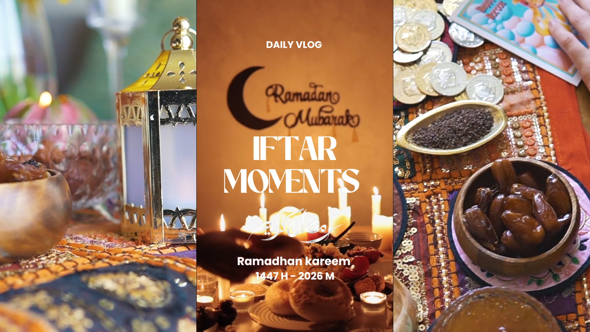 Momen buka puasa 