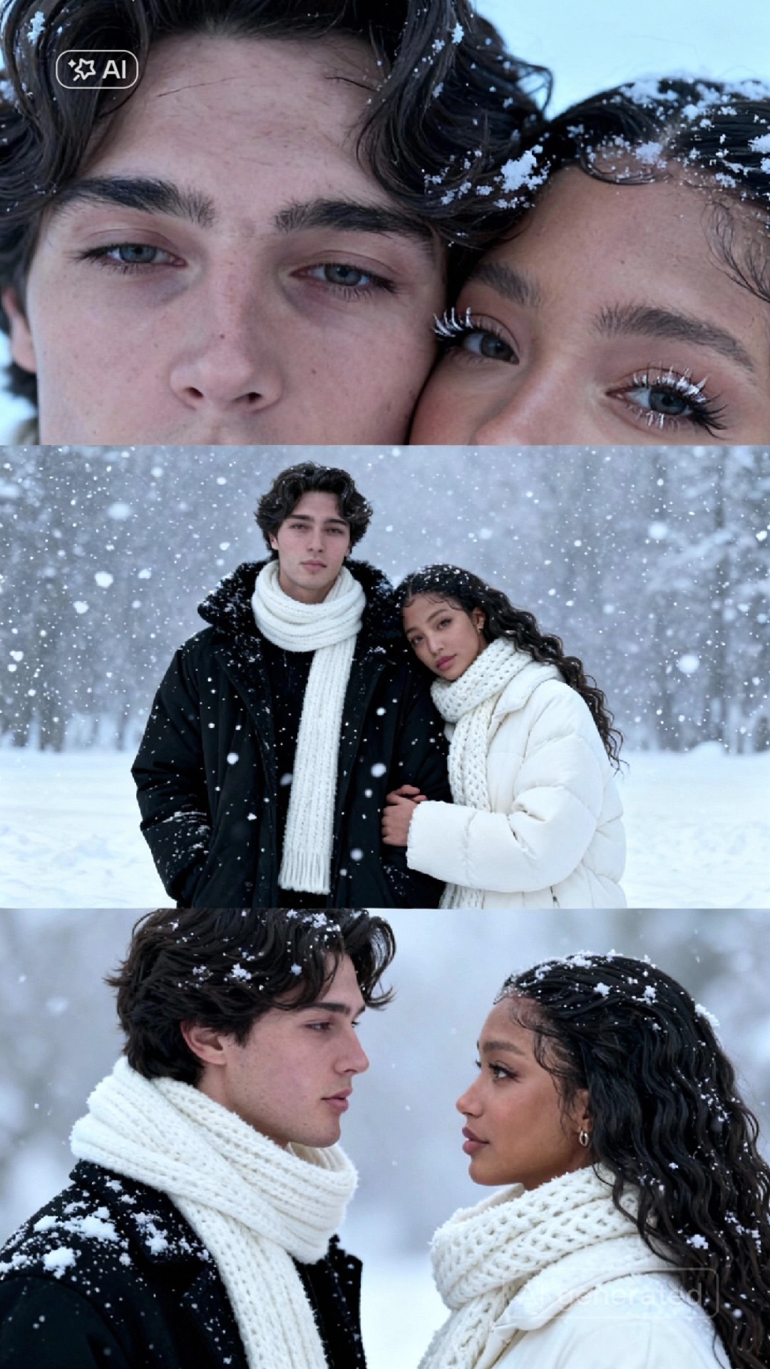 PAREJA DE NIEVE