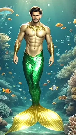 male mermaid