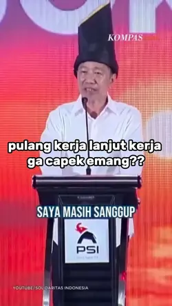 Jokowi masih sanggup