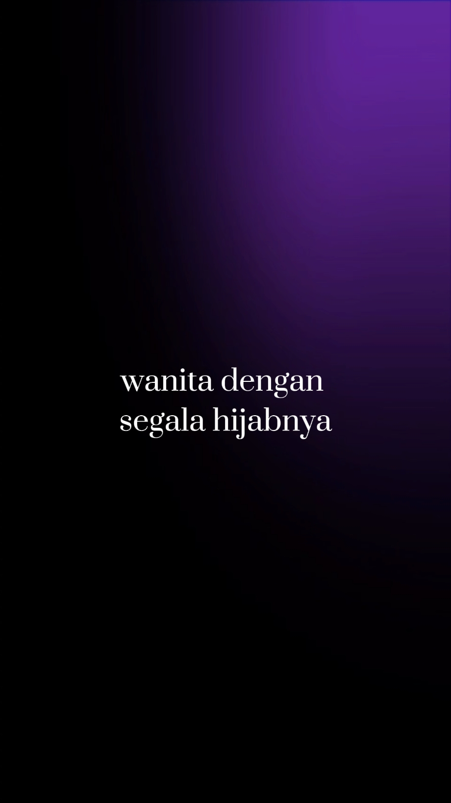 wanita dengan segala