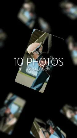 10 photos transition