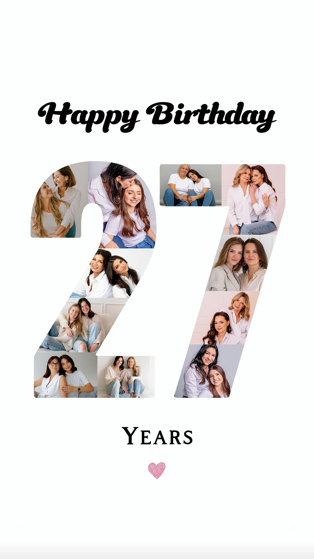 Birthday 27 years