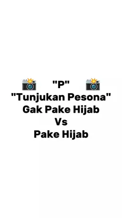 Gak pake hijab x pke