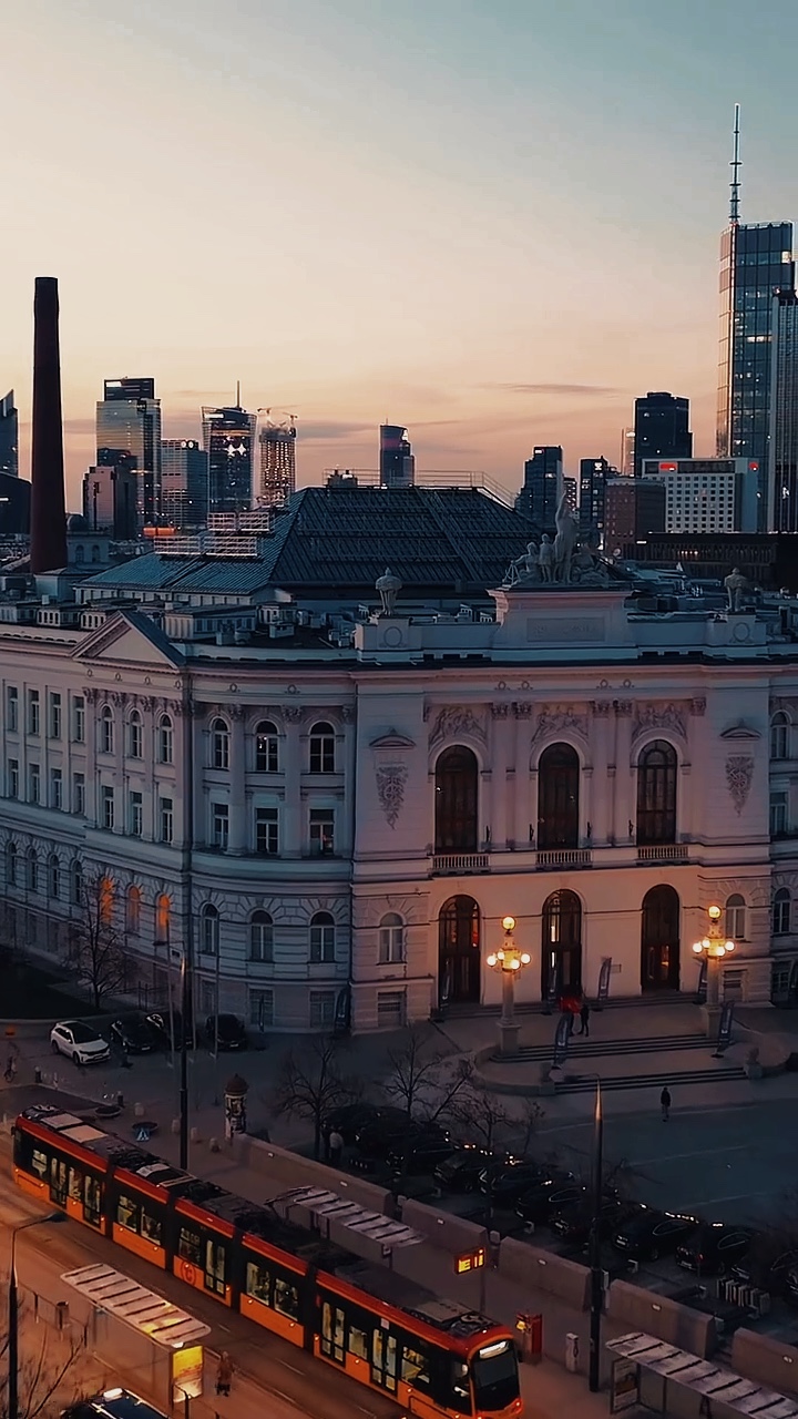 Stadt cooler Übergang