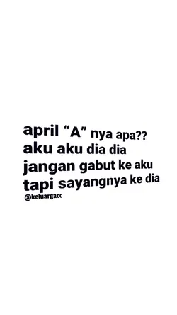 APRIL A NYA APA 