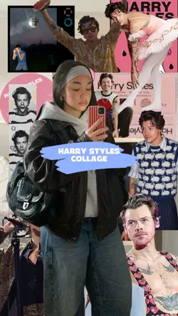 harry styles collage