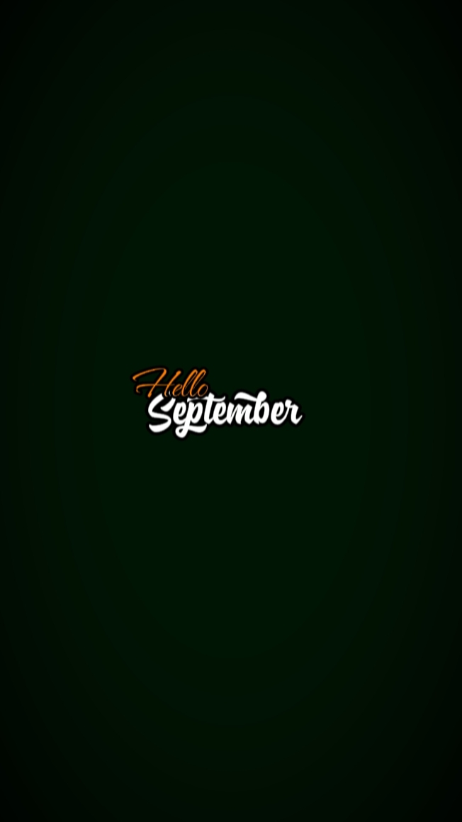 Hello September