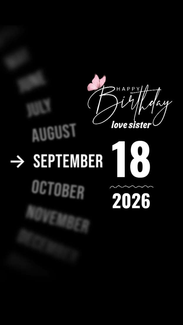 BDAY SISTER 18 SEPTE