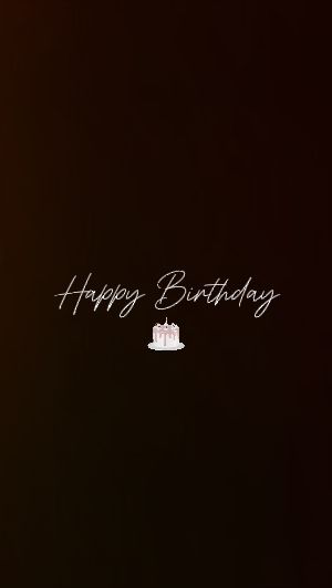 Joyeux anniversaire 