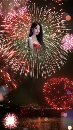 Ghép Ảnh Pháo Hoa