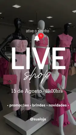 live shop loja 