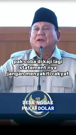 statement Prabowo