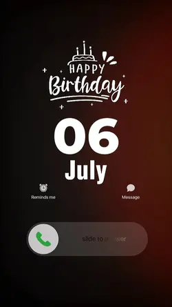 BIRTHDAY 06 JULY