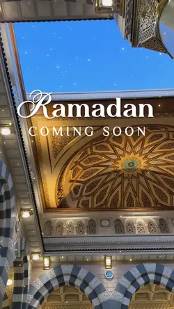 Ramadan coming soon
