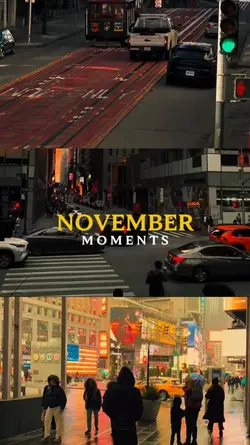 November moments